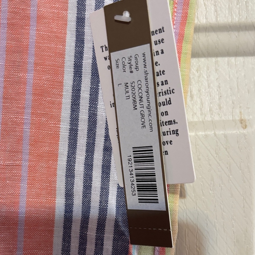 Sharon Young Multicolor Striped Blouse - Picture 4 of 5